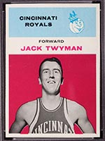 1961-1962 Fleer #42 Jack Twyman Cincinnati Royals - Front
