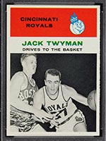 1961-1962 Fleer #65 Jack Twyman (In Action) Cincinnati Royals - Front