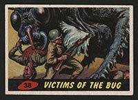 1962 Topps Mars Attacks #38 Victims of the Bug - Front