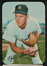 1969 Topps Supers #25 Mel Stottlemyre New York Yankees - Front