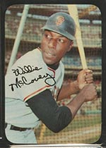 1969 Topps Supers #66 Willie McCovey San Francisco Giants - Front