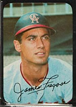 1969 Topps Supers #7 Jim Fregosi California Angels - Front